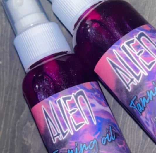 Alien rapid tanning oil