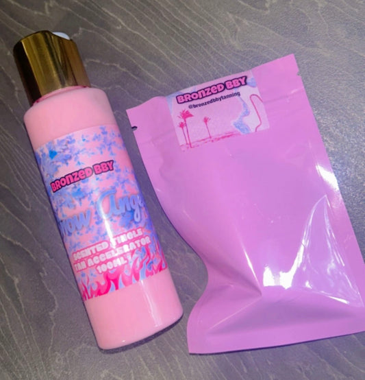 Snow fairy tingle  + tanning spray duo