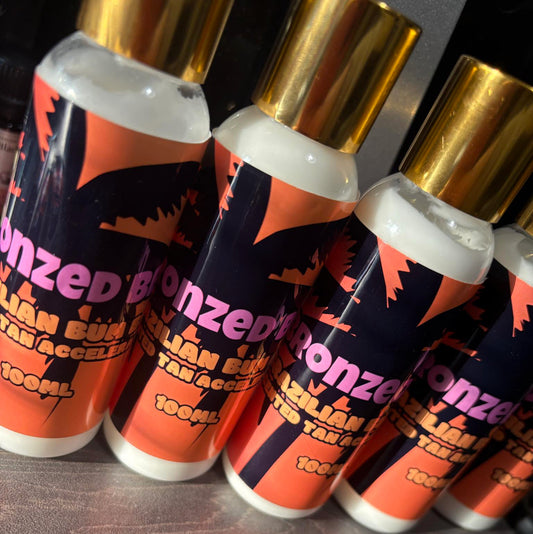 Bum bum scented tan accelerator