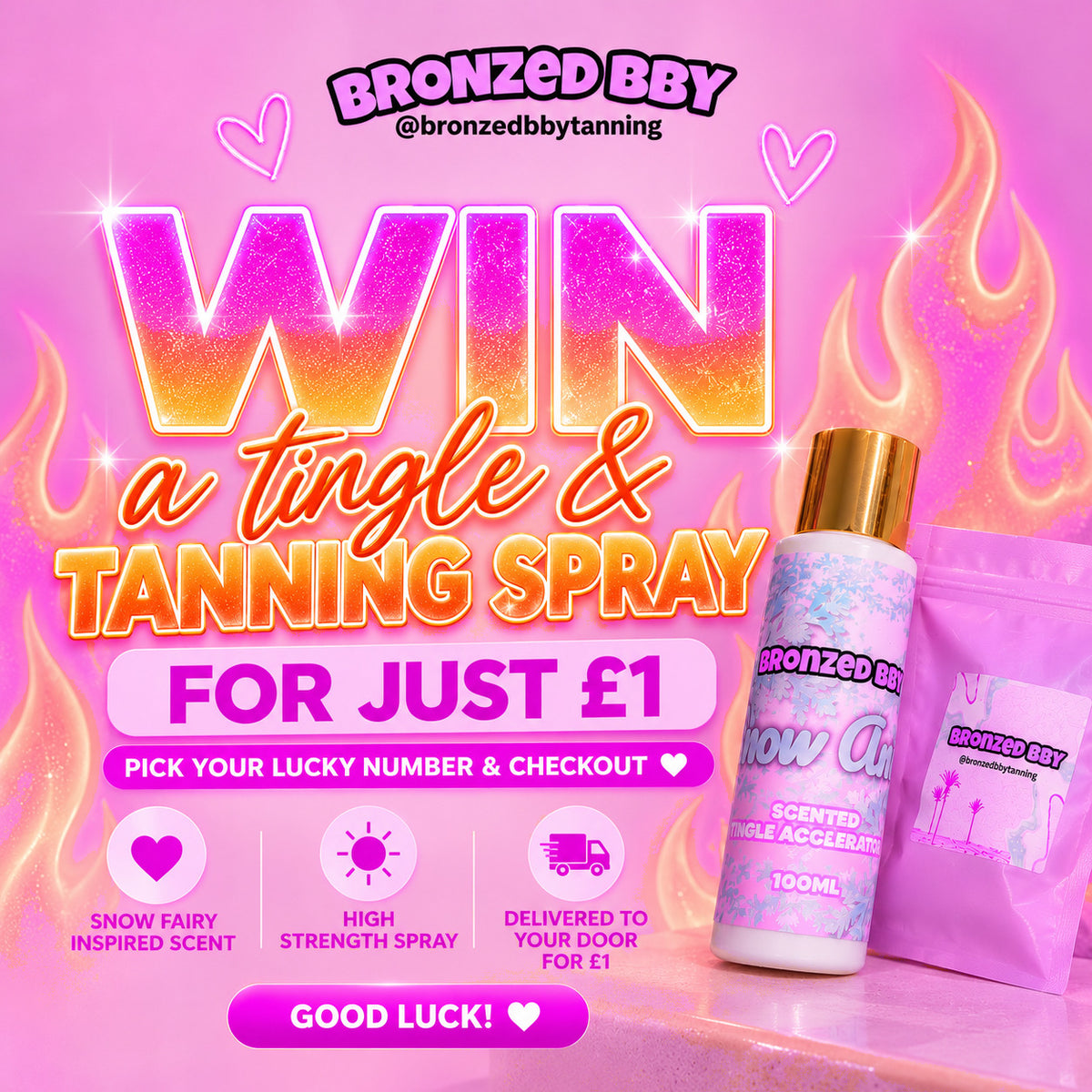 Coming soon* £1 Tingle Cream & Tanning Spray Competition
