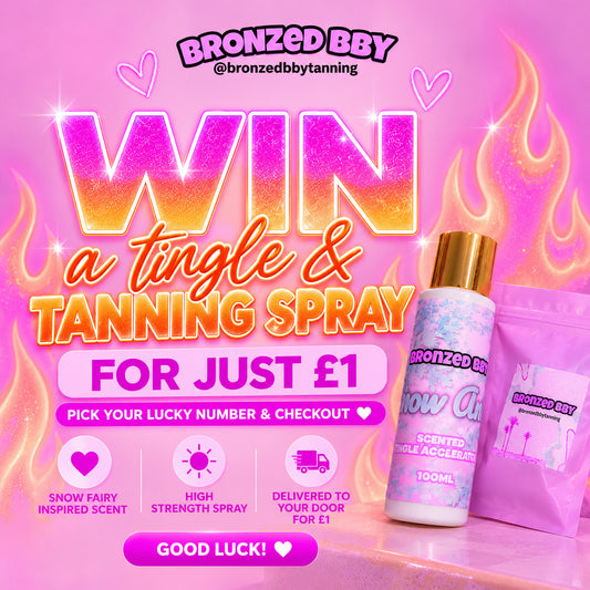 Coming soon* £1 Tingle Cream & Tanning Spray Competition
