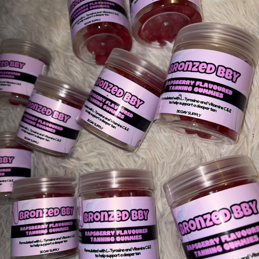 Raspberry Tan Enhancing Gummies (Month supply)